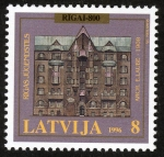 Stamps Europe - Latvia -  LETONIA - Centro histórico de Riga