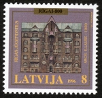 Sellos del Mundo : Europe : Latvia : LETONIA - Centro histórico de Riga