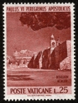 Stamps Vatican City -  PALESTINA - El Lugar de Nacimiento de Jesús: Iglesia de la Natividad y ruta de peregrinación en Belé