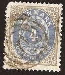 Stamps Europe - Denmark -  Clásicos - Dinamarca