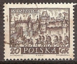 Stamps Poland -  Varsovia.