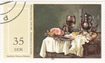 Stamps Germany -  Museo Schwerin -pintura