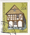 Stamps : Europe : Germany :  Casas Típicas Alemanas