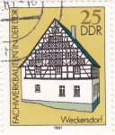 Stamps Germany -  Casas Típicas Alemanas