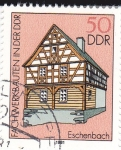 Stamps : Europe : Germany :  Casas Típicas Alemanas