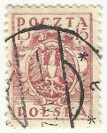 Stamps Poland -  ESCUDO DE AGUILA