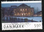 Sellos de Europa - Dinamarca -  Teatro Nacional danés