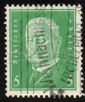 Stamps Germany -  Paul Von Hindeburg