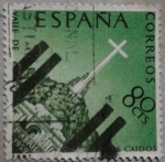 Stamps Spain -  valle de los caidos 1959