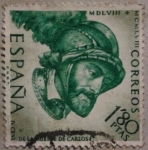 Sellos de Europa - Espaa -  IV cent. de la muerte de carlos I.