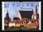 Sellos de Europa - Polonia -  POLONIA - Centro histórico de Varsovia