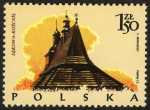 Sellos de Europa - Polonia -  POLONIA -   Iglesias de madera del sur de la Pequeña Polonia