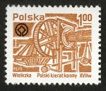 Stamps Poland -  POLONIA -   Minas de sal de Wieliczka