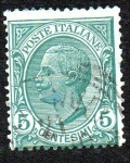 Stamps Italy -  Rey Víctor Manuel III