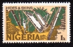 Stamps Nigeria -  Cueros y pieles