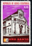 Stamps Equatorial Guinea -  Año Santo MCMLXXV - El Duomo (Udine)
