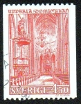 Stamps : Europe : Sweden :  Catedral de Uppsala