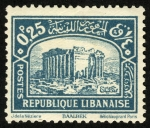 Stamps : Asia : Lebanon :  LIBANO -  Baalbek