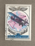 Sellos de Europa - Rusia -  ANT 3 biplano 1925