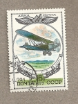 Stamps Russia -  R-5 biplano 1929