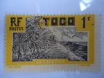Stamps : Africa : Togo :  El Cocotero-República de Tago ó Togolesa.Africa Occidental.