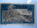 Sellos de Africa - Togo -  El Cocotero-República de Tago ó Togolesa.Africa Occidental.