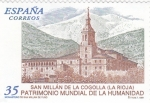 Sellos de Europa - Espa�a -  San Millán de la Cogolla(La Rioja)    (F)