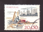Stamps : Europe : Portugal :  Construcción moderna