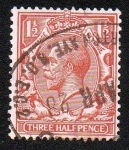 Stamps : Europe : United_Kingdom :  Rey Jorge V