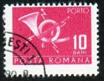 Stamps Romania -  Emblema postal