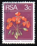 Stamps Russia -  Geranio rojo