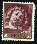Stamps Spain -  Rubens - Autorretrato