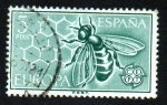 Stamps Spain -  Europa CEPT - Abeja