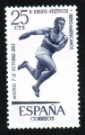 Stamps Spain -  II Juegos atléticos iberoamericanos