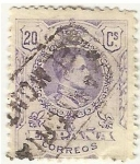 Stamps Spain -  ALFONSO XIII