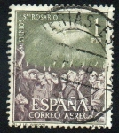 Stamps Spain -  Misterios del Santo Rosario - Pentecostés (El Greco)