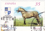 Stamps Spain -  Caballos Cartujanos 3609A    (F)