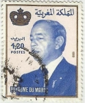 Stamps Morocco -  HASAN II