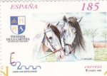 Sellos de Europa - Espaa -  Caballos Cartujanos 3613A   (F)