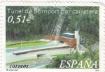 Stamps Spain -  Tunel de Somport   (F)