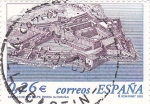 Stamps Spain -  Castillo de San Felipe-El Ferrol     (F)