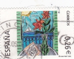 Stamps Spain -  XXV años de la Constitución Española    (F)