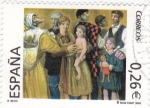 Stamps Spain -  XXV años de la Constitución Española    (F)