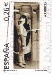 Stamps Spain -  Juan Bautista Nieto-Pintor hiperrealista    (F)