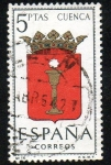 Stamps Spain -  Escudos de las provincias españolas - Cuenca