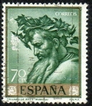 Stamps Spain -  Ribera - Triunfo de Baco
