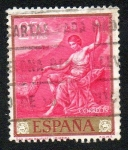 Stamps Spain -  Ribera - San Juan Bautista