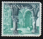 Sellos de Europa - Espa�a -  Paisajes y monumentos - Cripta de San Isidoro (León)