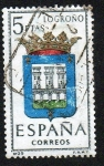 Stamps Spain -  Escudos de las provincias españolas - Logroño