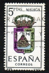Stamps Spain -  Escudos de las provincias españolas - Málaga